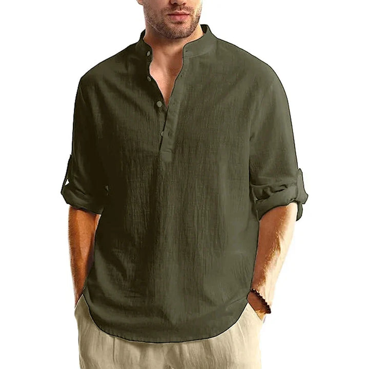 Cameron Linen Full sleeve Tshirt