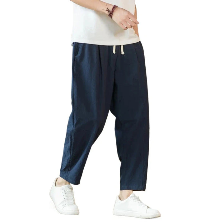 Mitchell Linen Straight Pants