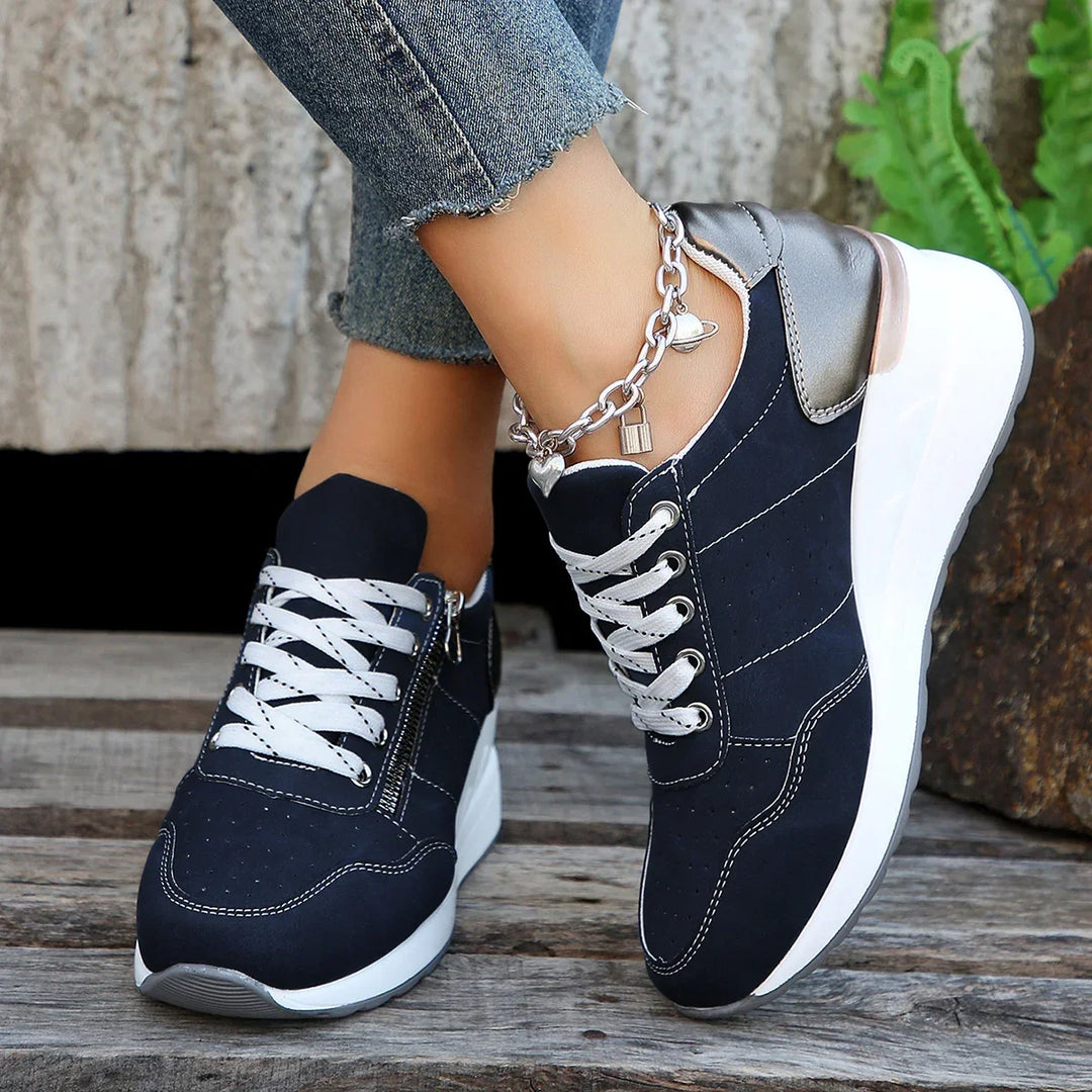 Elise Zip Street Sneakers