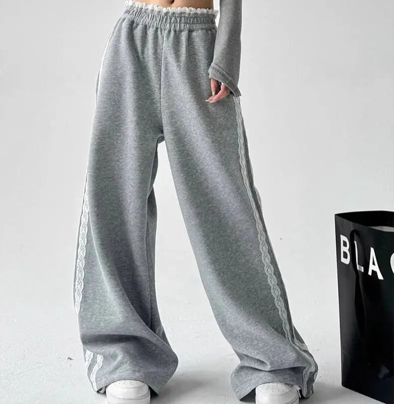 Nadia Relaxed Lace Pants