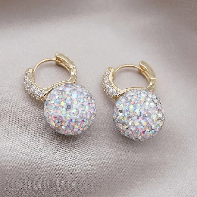 Rovella Crystal Drop Earrings