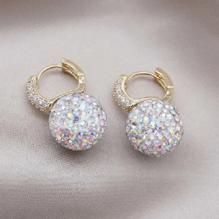 Rovella Crystal Drop Earrings