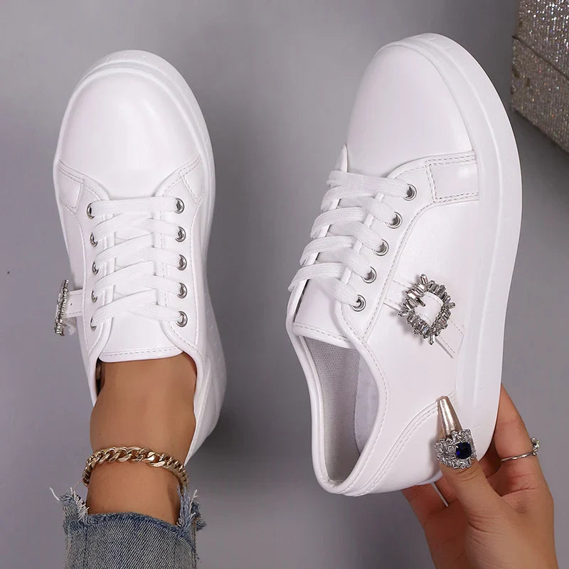 Tessa Jewel Lace Sneakers
