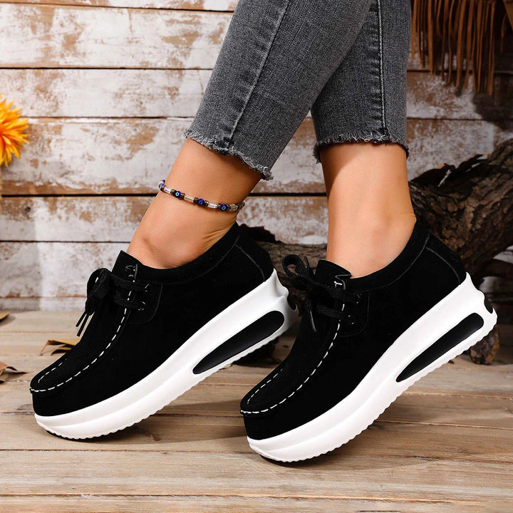 Livia  Suede platform Sneakers