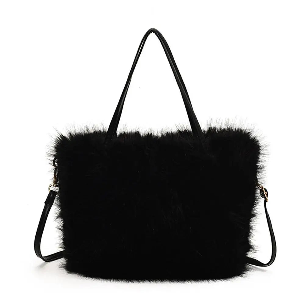 Maribel Soft Fur Shoulder Bag