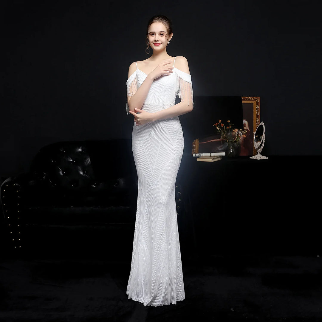 Natalia Off Shoulder Prom Dress