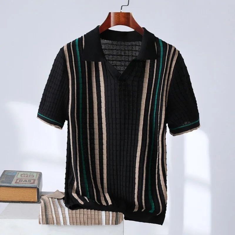 Elsworth Waffle Polo Shirt