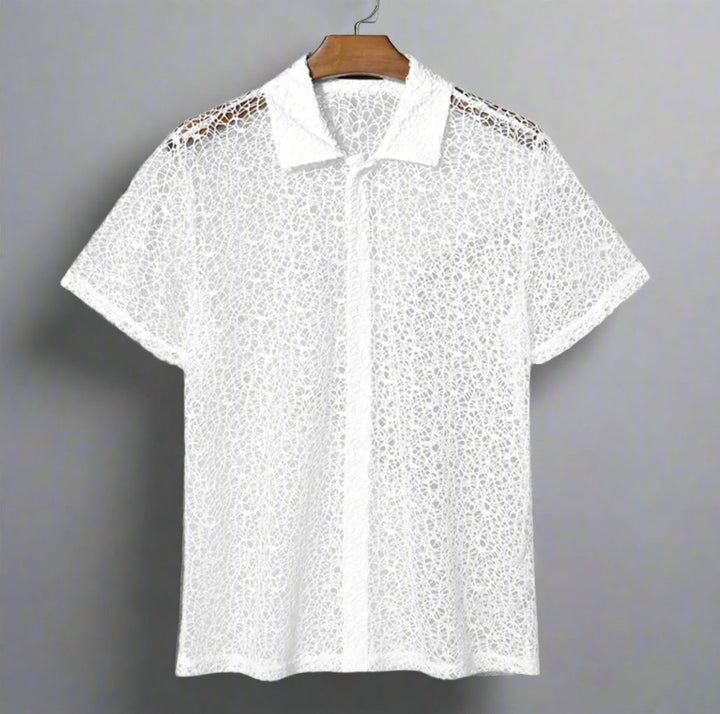 Kaien Mesh Lounge Shirt