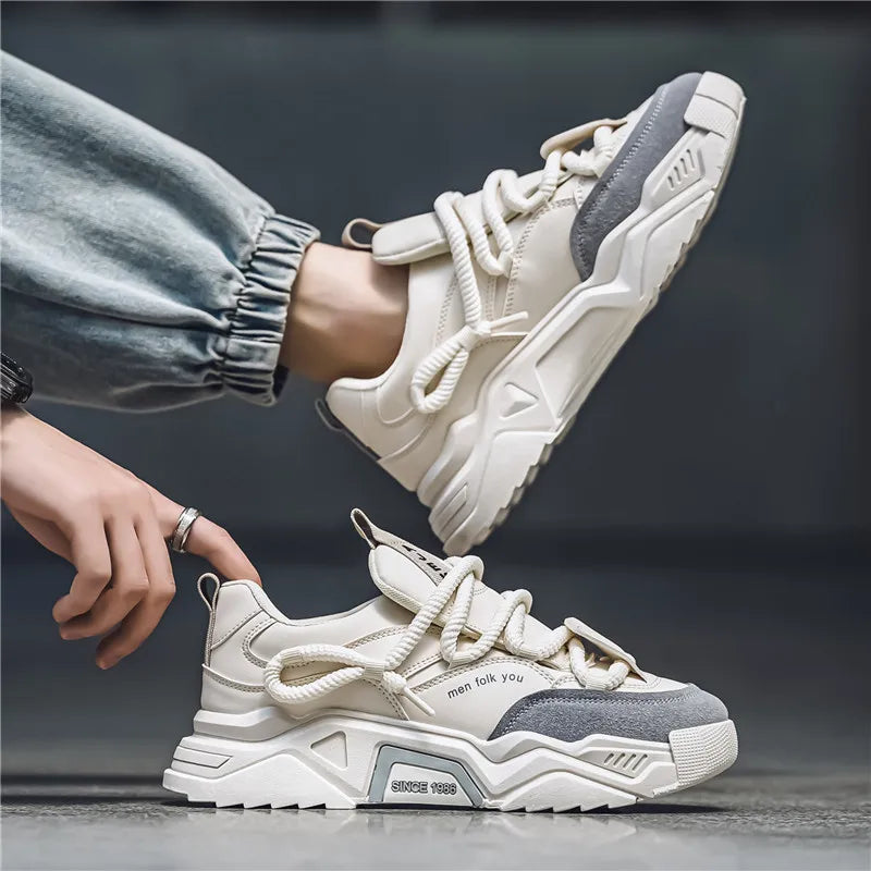 Calden Mesh Overlay Sneakers