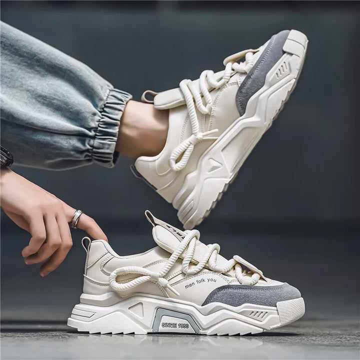 Calden Mesh Overlay Sneakers