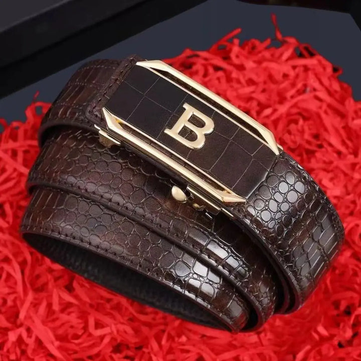 Harlan Noble Croc Belt