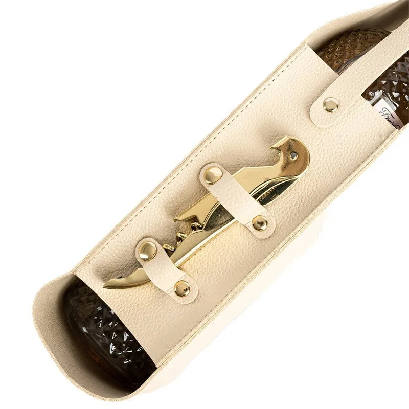 Vintis Leather Bottle Carrier