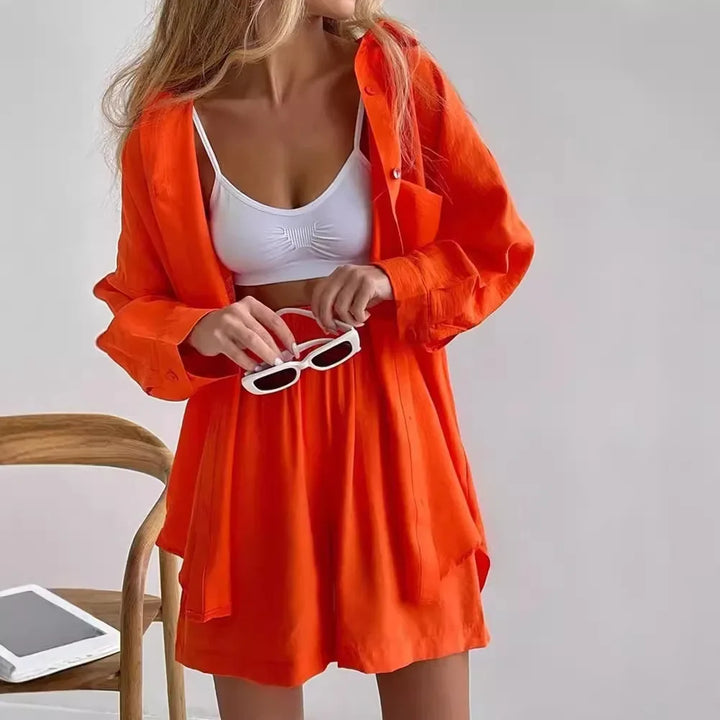 Arlisse Linen Summer Set