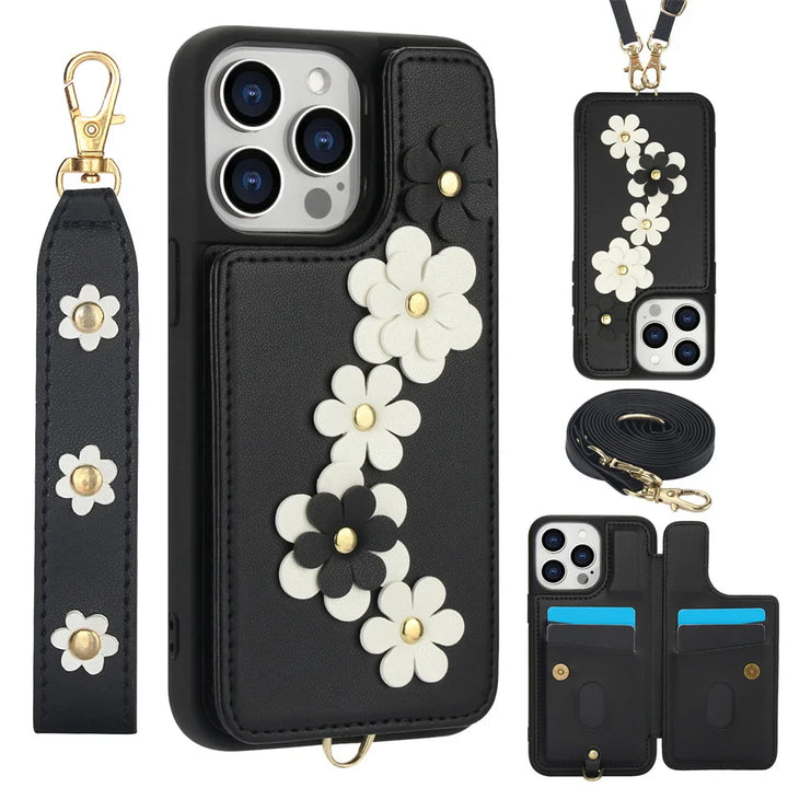 Ella Flower Wallet Case