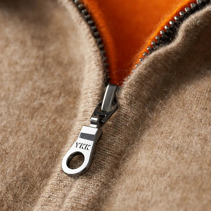 Cassiel Cashmere Zip Hoodie