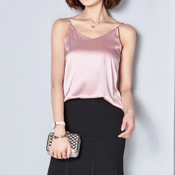 Isleen Satin Silk Top
