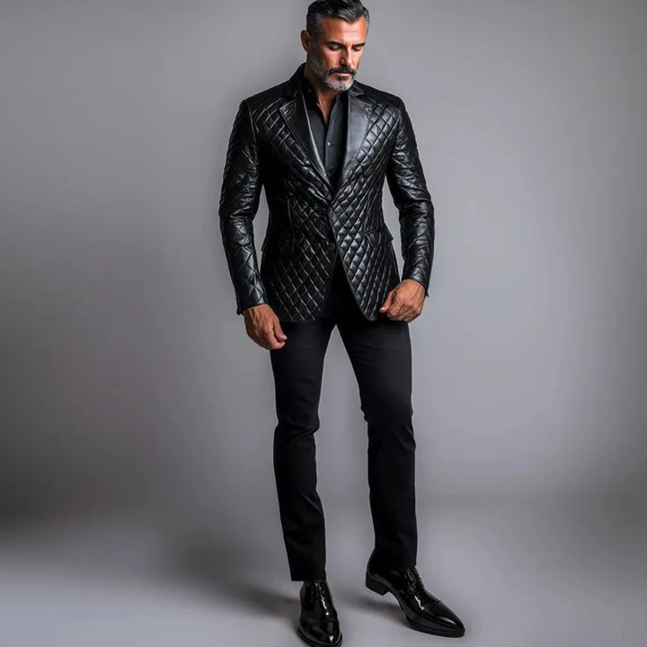 Morpheus Leather Blazer