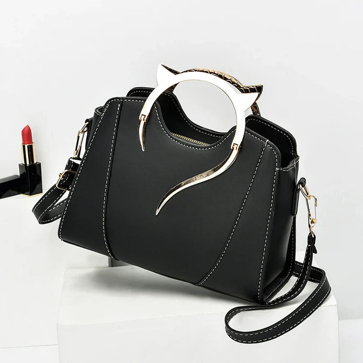 Luvina Cat Handle Bag