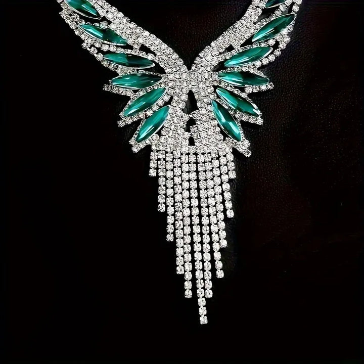 Valerine Designer Emerald Necklace