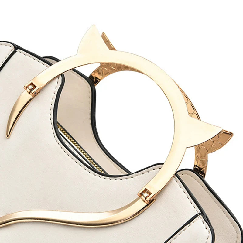 Luvina Cat Handle Bag