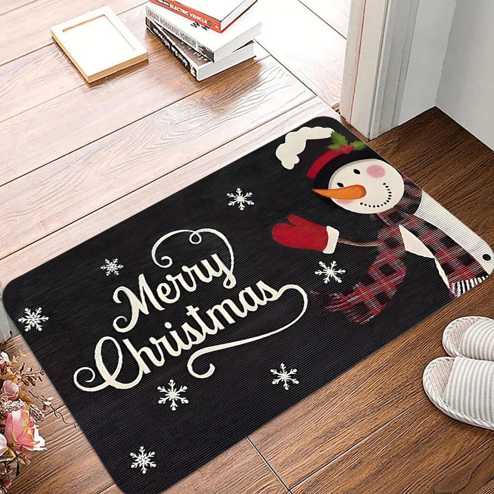 Snowman Welcome Mat