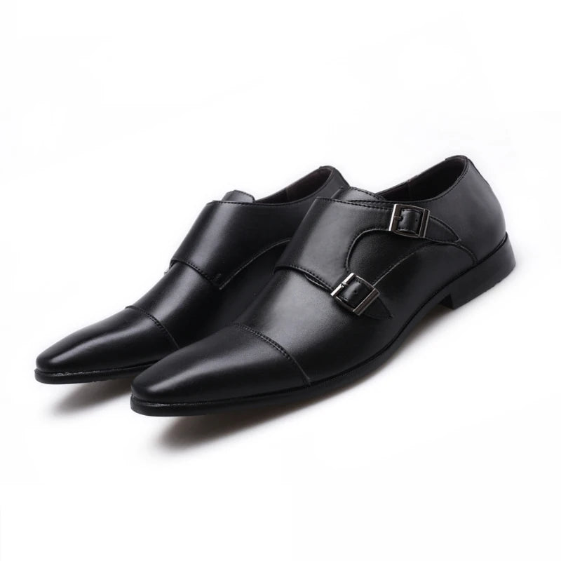 Branton Leather Buckle Shoes