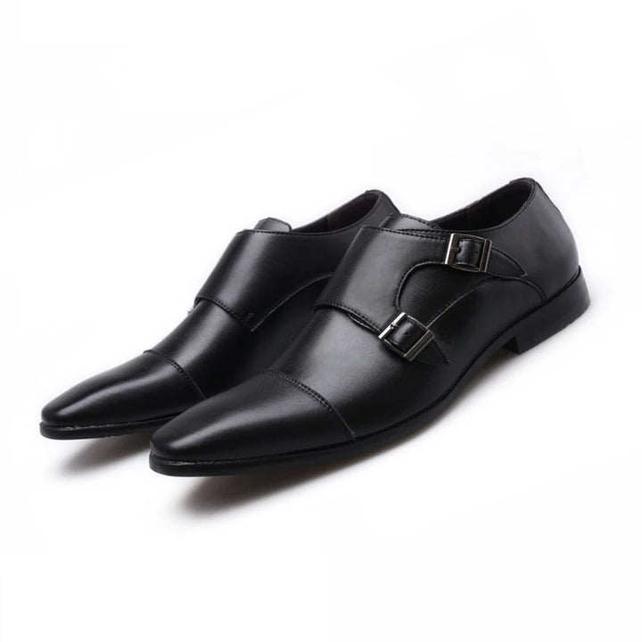 Branton Leather Buckle Shoes