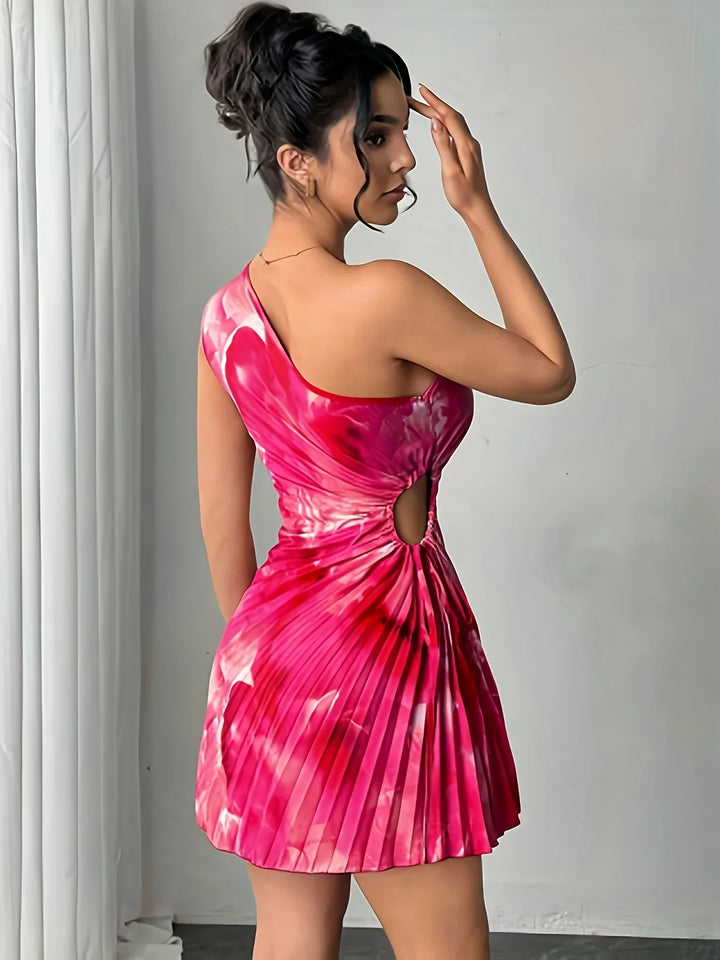 Amelia One-Shoulder Mini Dress