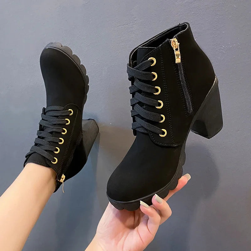 Camille Laurent Heeled Booties