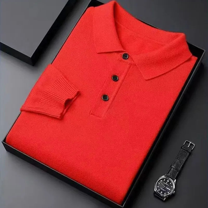 Harry Knit Polo Sweater