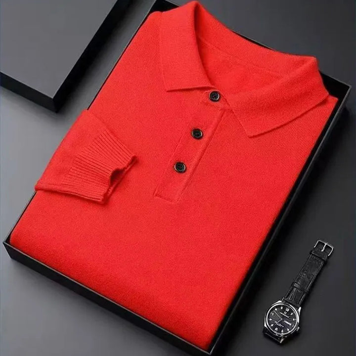 Harry Knit Polo Sweater