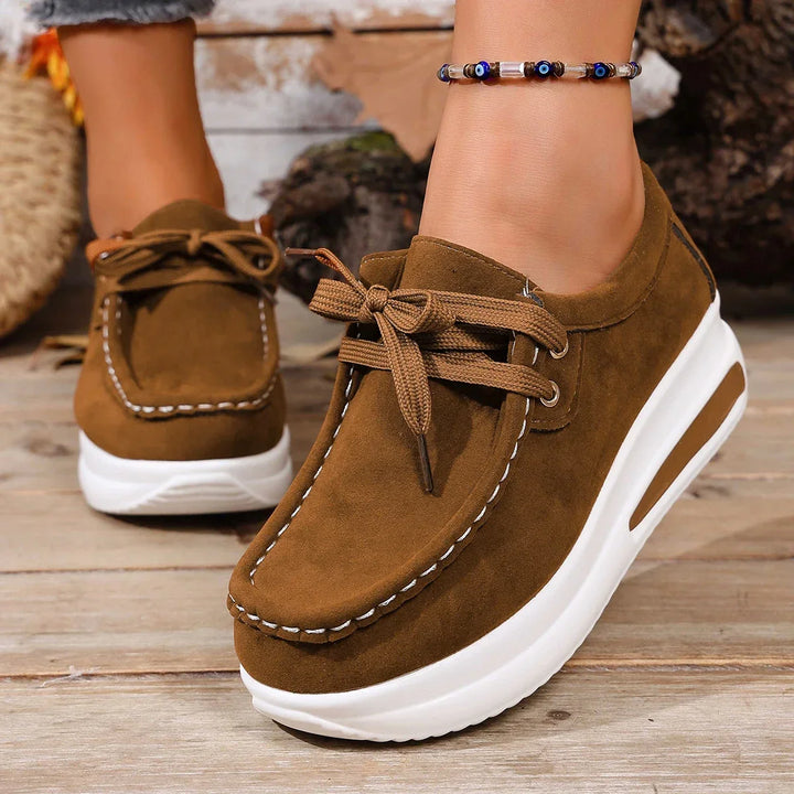Livia  Suede platform Sneakers