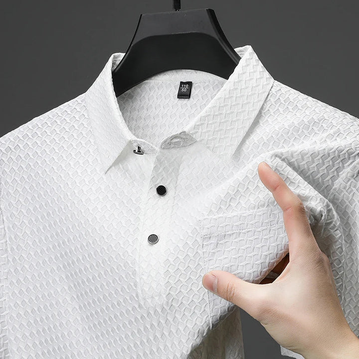 Torin Jacquard Polo Shirt