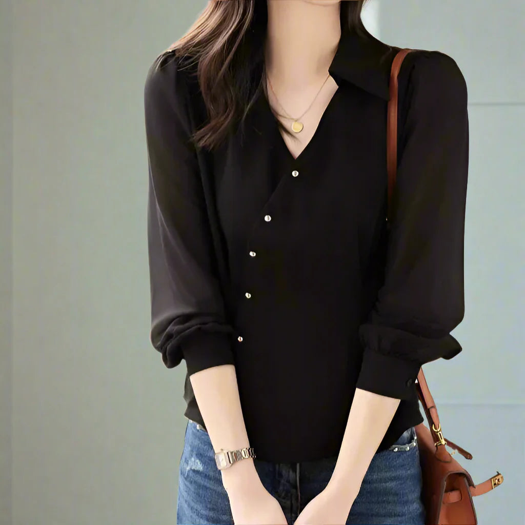 Lucine Italian Chiffon Top