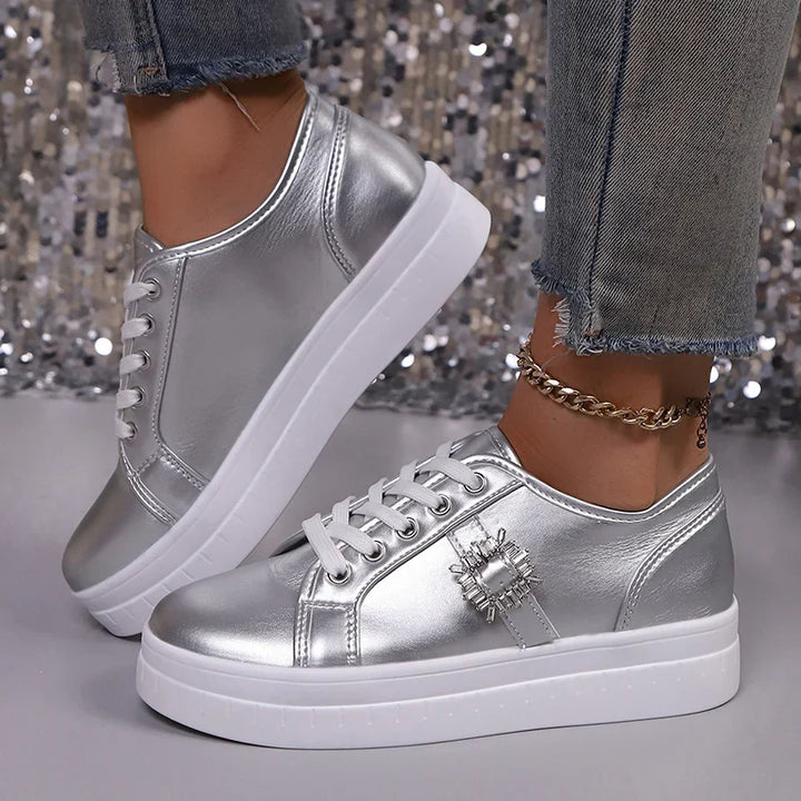 Tessa Jewel Lace Sneakers