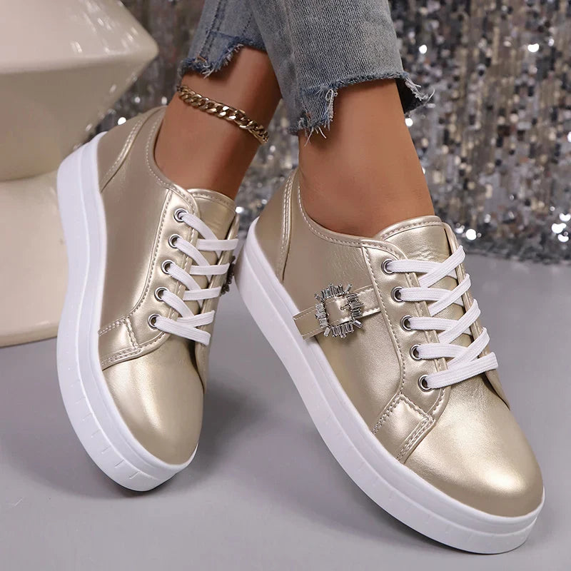 Tessa Jewel Lace Sneakers