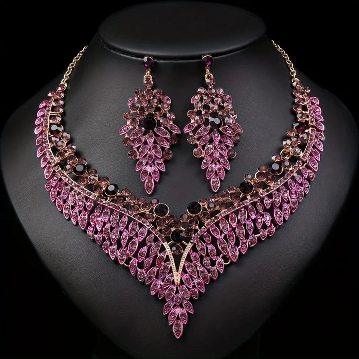 Scarlette Ruby Necklace Set