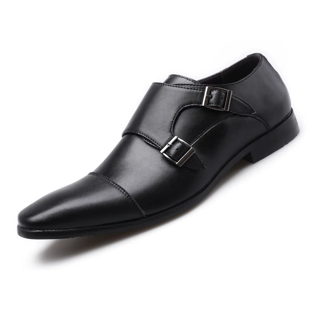 Branton Leather Buckle Shoes