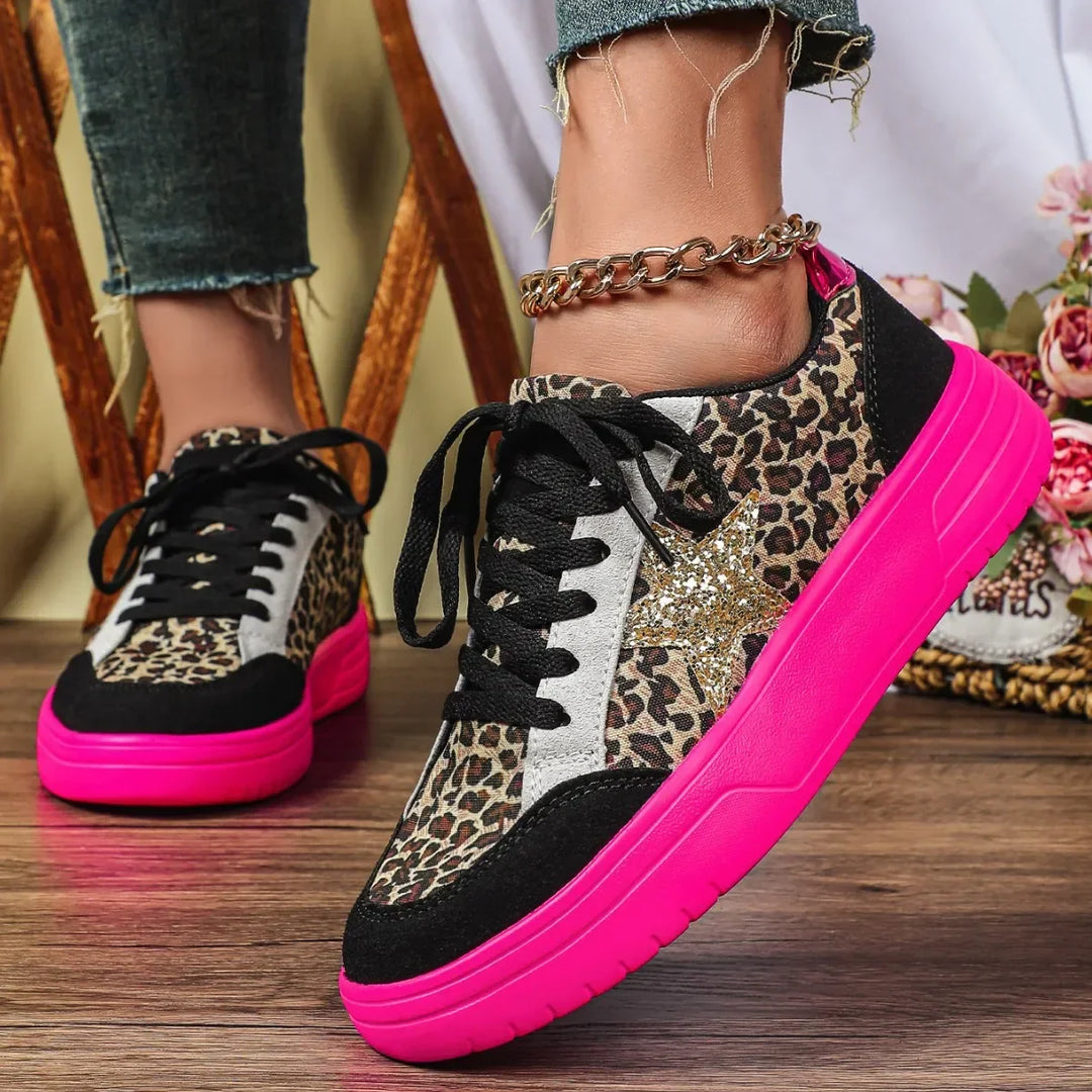 Rosie Star Glitter Sneakers