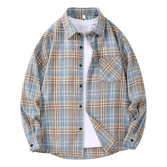 Callen Cotton Plaid Shirt