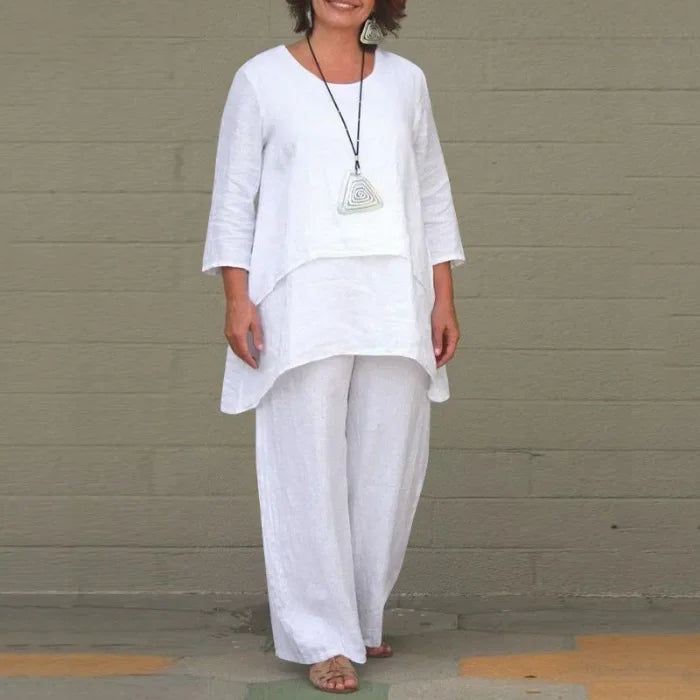Milan Linen Two piece Set