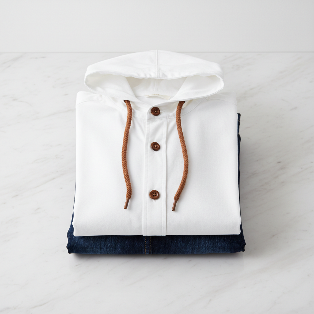 Valerio Button Hoodie