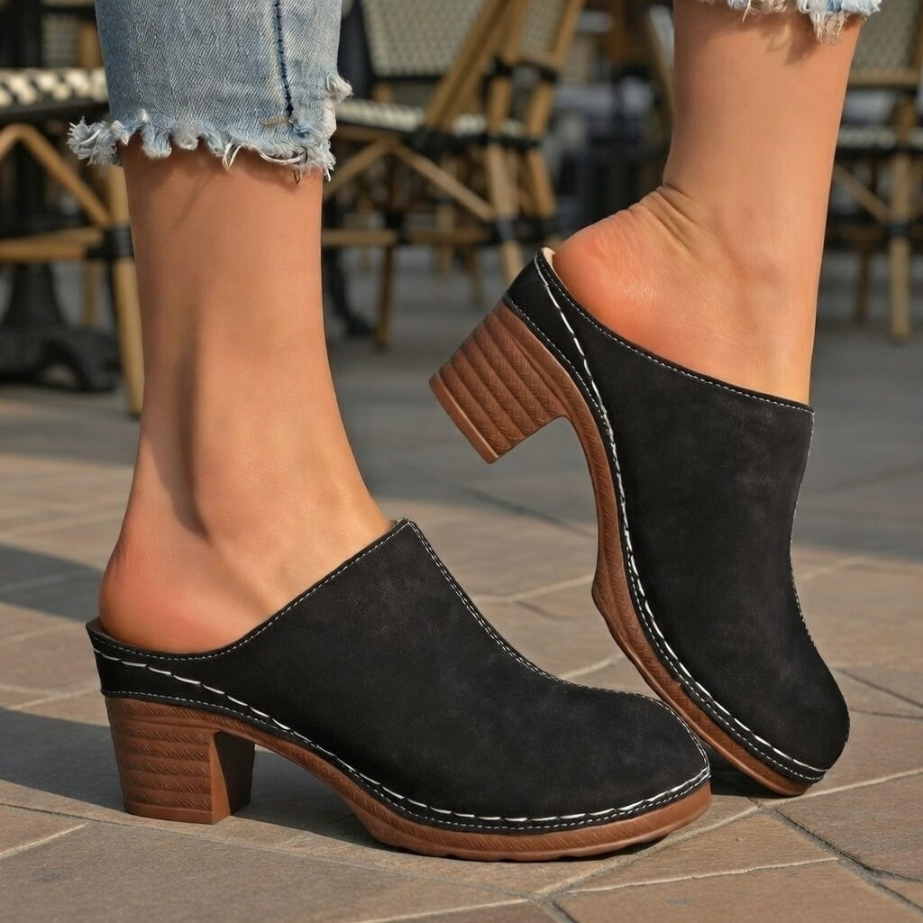 Sofia Backless Heels