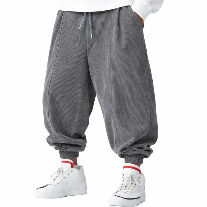 Ravion Cord Drawstring Trousers