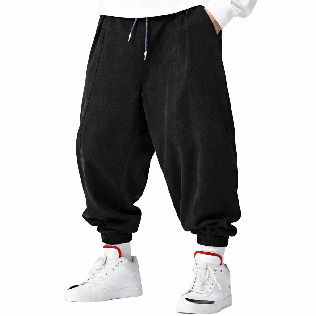 Ravion Cord Drawstring Trousers