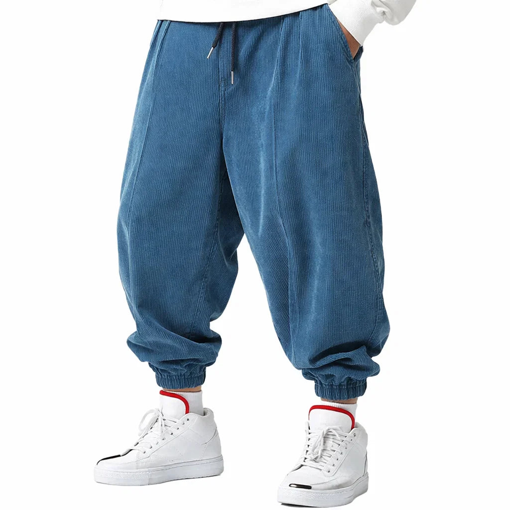 Ravion Cord Drawstring Trousers