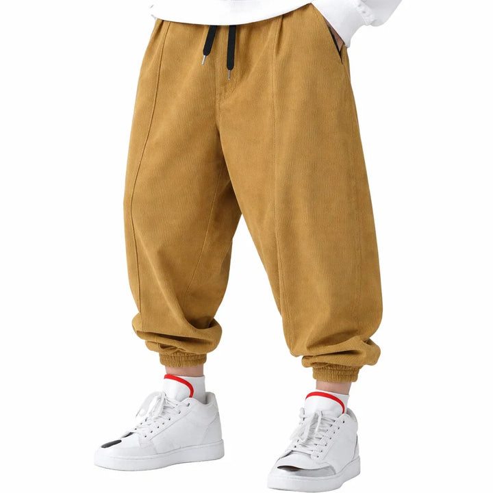 Ravion Cord Drawstring Trousers