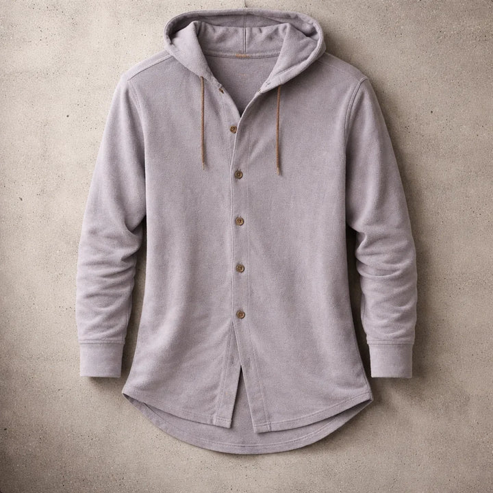 Valerio Button Hoodie