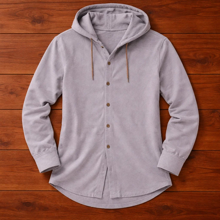 Valerio Button Hoodie